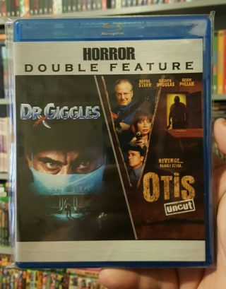 Dr Giggles,  Otis Blu - Ray Like - Oop Rare Htf Horror Double Feature