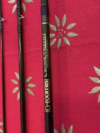 G Loomis Crosscurrent 8’ 9wt 3pc Fly Rod Rare