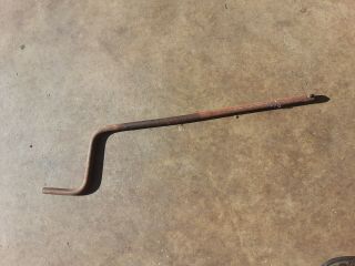 Antique Car Truck Tractor Hand Crank Handle Wrench Tool Ford Dodge Chevy