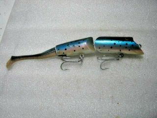 Rare Old Vintage Fred Arbogast AC Plug Jointed Topwater Wood Lure Lures 2