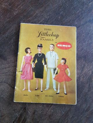 Littlechap Doll Remco De 1963 Vintage Littlechap Family Remco Fashion Livret