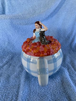 Rare Vintage Judy Garland Dorothy Wizard of Oz Tea Pot 1998 Turner Warner Bros 2
