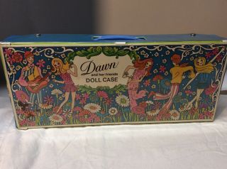 Vintage Topper Dawn And Her Friends Fashions And Accessories Doll Case