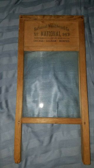 National Washboard Co.  No.  863 - Lingerie - The Glass King