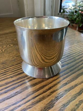 Rare French Silver Cup Jeane Puiforcat Art Deco