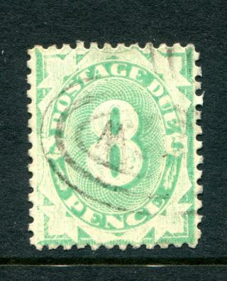 Rare 1902 - 4 Postage Due 8 Pence Completed Design Perf 11.  5 - 12 X 11