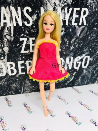 Vintage Dawn/pippa Doll Fashion - Pink Clone Minidress And Shorts Set
