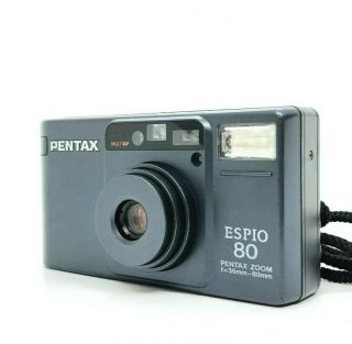 [quite Rare & ] Pentax Espio 80 Point & Shoot 35mm Film Camera