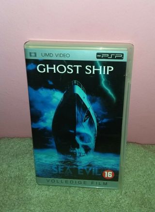 Rare Ghost Ship Psp Umd Video Movie,  Horror,  Action,  Thriller,  Stocking Stuffer