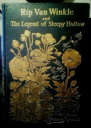 Washington Irving Rip Van Winkle The Legend Of Sleepy Hollow 1893 Macmillan Rare