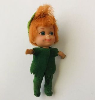 Vintage 1965 Mattel Liddle Kiddles Storybook Peter Pan Paniddle Doll