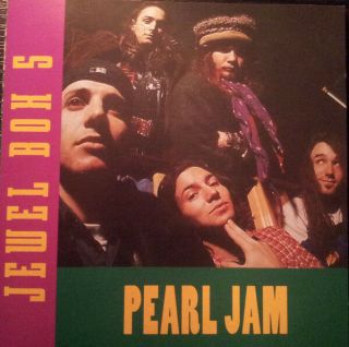 Pearl Jam: Jewel Box 5 - Rare,  Live & Unreleased (cd 1994) Italy