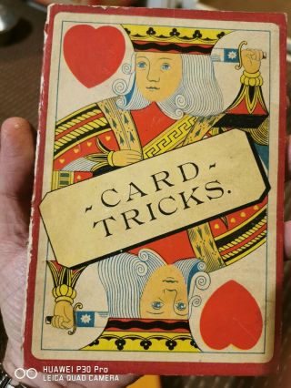 Rare Card Tricks Without Apparatus By Professor Hoffmann Antique Magic Book