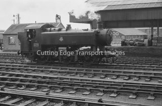 35mm Railway Negative: Rare Pannier 9473 Neath (general) Goods 1950s 26/697c