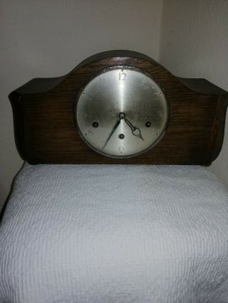 Hac / Junghans Westminster Chimes Mantle Clock,  For Restoration.  Dated 1937