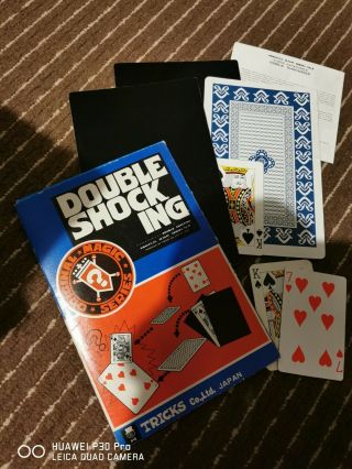 Rare Vintage Double Shocking By Tricks Co Ltd Japan (like Tenyo) Magic Trick