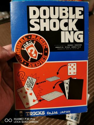 Rare Vintage Double ShocKing by Tricks Co LTD Japan (Like Tenyo) Magic Trick 2