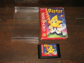Ristar Sega Genesis Game Rare Authentic