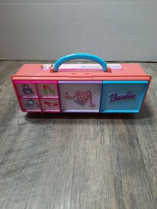 Barbie Accessory Case 12215 Plastic Drawer Locker Style 9 In Mattel Tara 1999