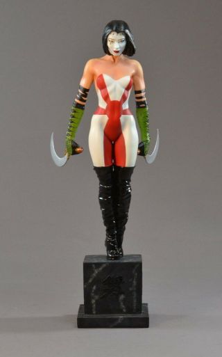 Cs Moore Studio Kabuki Statue Diamond Artist Proof Edition 15 Of 300 Rare
