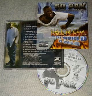 50 Pak / Hell Is Hot The World Is Cold Oop Rare Gangsta