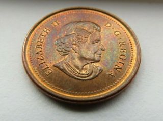 Rare 2006 No P No Logo Magnetic Canadian Small Penny
