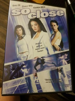 So Close Dvd,  2003 Rare Hard To Find With Art Insert