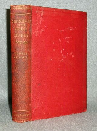 Antique British Empire Book East India Company Sepoy Mutiny Rebellion Opium 1894