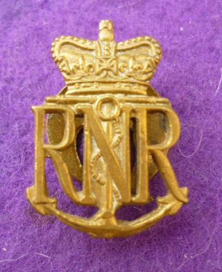 A Rare Victorian Royal Naval Reserve Buttonhole Badge
