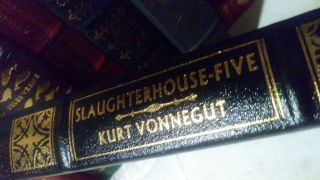 Slaughterhouse Five By Kurt Vonnegut - Easton Press Leather - Ultra Rare Find