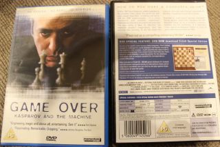 Game Over - Kasparov And The Machine Rare Deleted Oop Dvd Chess Documentary Film