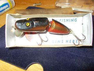 Vintage The.  Paw Paw Bait Co.  Fishing Lure 2012 & Box