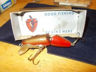 Vintage The.  Paw Paw Bait Co.  Fishing Lure 2012 & Box 2
