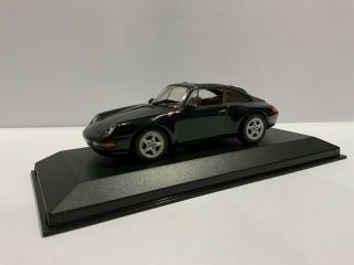 Minichamps Porsche 911 Targa 1995 Black Metallic 1:43 Rare