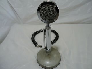 Vintage Astatic D - 104 Lollipop Microphone W/ T - Ug9 Stand.