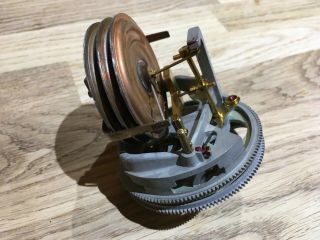 Raf Vintage Aircraft Altimeter Bellows And Internal Components