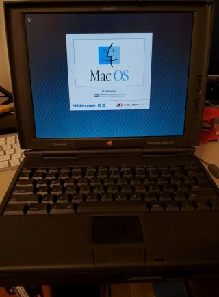 Macintosh Powerbook 1400c 250mhz Nupower G3 Upgraded Rare Fast Ppc Mac Os 8.  5