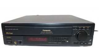 Panasonic Lx - 600 Laserdisc Player Auto Reverse Multi Laser Rare