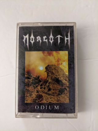 Morgoth - Odium - Cassette Tape - 1993 Death Metal - Rare