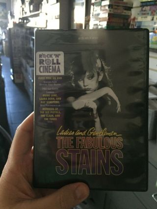 Ladies And Gentlemen,  The Fabulous Stains (dvd 2008) Rare 1982 Diane Lane Oop