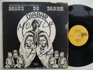 Gestu De Dakar Diabar Rare Afro Latin Funk Psych Mbalax Senegal Lp ♬