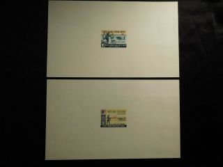 Vietnam Presentation Proof Stamp Set Scott 415 - 416 Mnh Rare Item