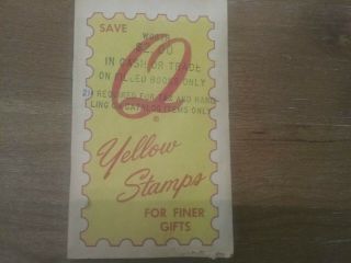 Rare Q Yellow Stamps Full Book Montgomery Alabama Like Top Value Stamps