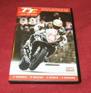 The Isle Of Man Rare Oop 2 Dvd Set Official Review Of Tt Races 2008 Motorcycles