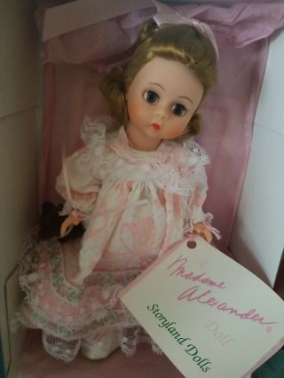 Madame Alexander Disney Wendy Peter Pan 466 Storyland Doll 8 " W/box No Stand