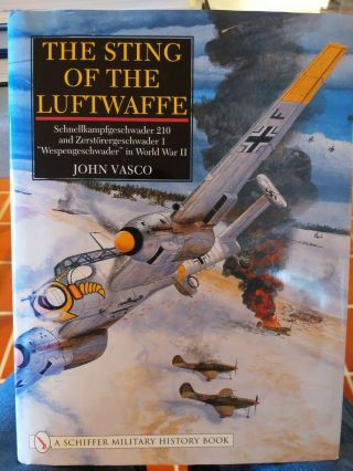 Schiffer: The Sting Of The Luftwaffe Rare (2001) John Vasco - Hardcover.