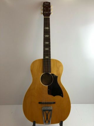 Rare Vintage Harmony Stella Acoustic S - 70 1/4 Guitar 60 