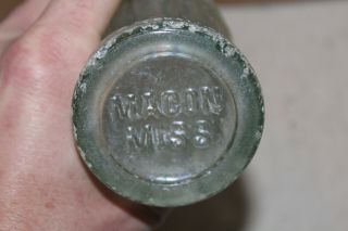 Dec 25 1923 Coca Cola Bottle Macon Mississippi Miss Ms Chatt 30 1930 Rare
