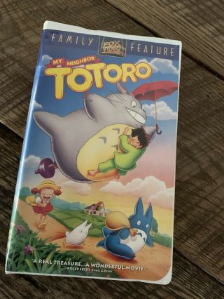 Rare My Neighbor Totoro Vhs (fox Version) 1994