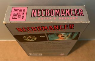 NECROMANCER Forum VHS horror gore RARE Satan ' s Princess Gore Whore 3